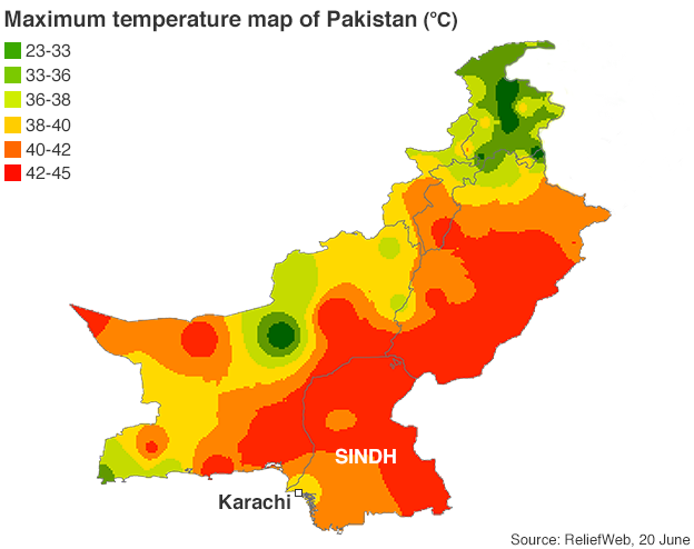 700 people reported dead in Pakistan heat wave - ảnh 2